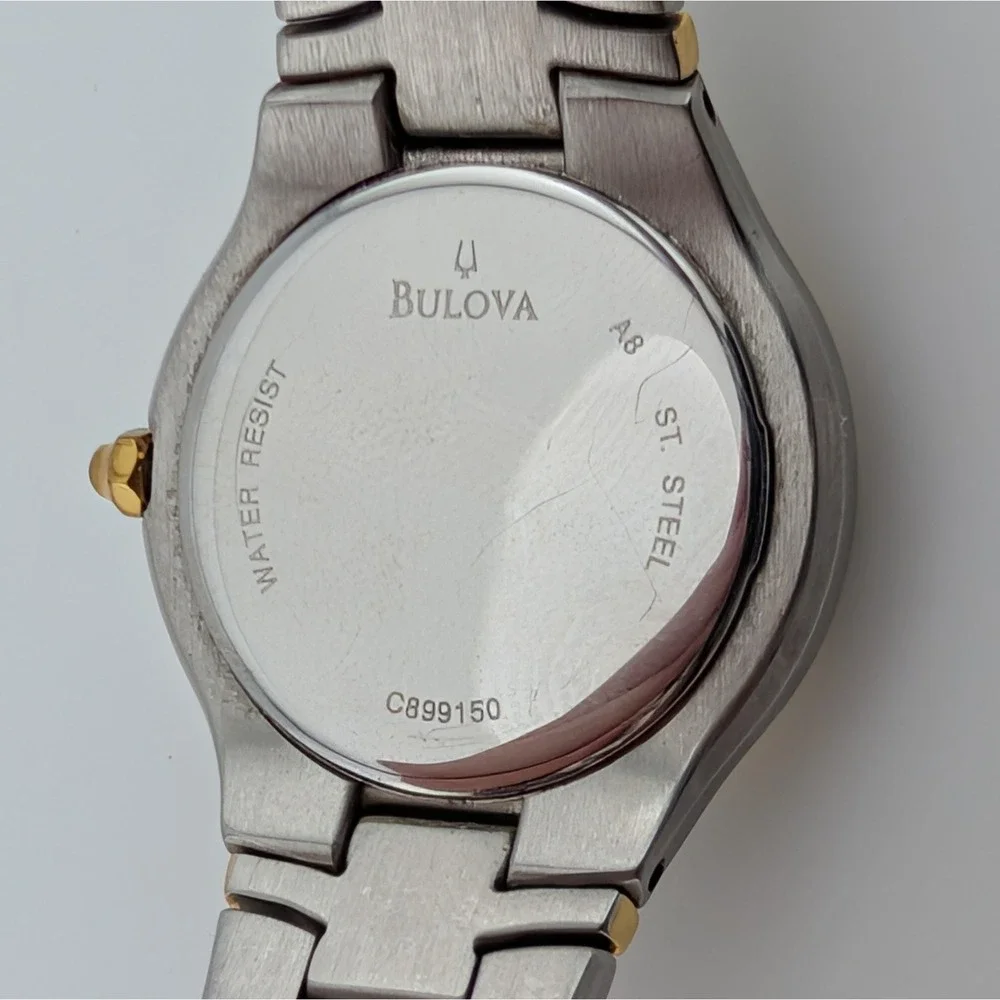 Bulova 98R70 Diamond Gallery Maestro Textured MOP Dial Quartz Watch